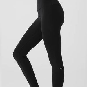 womens xs alo yoga black leggings